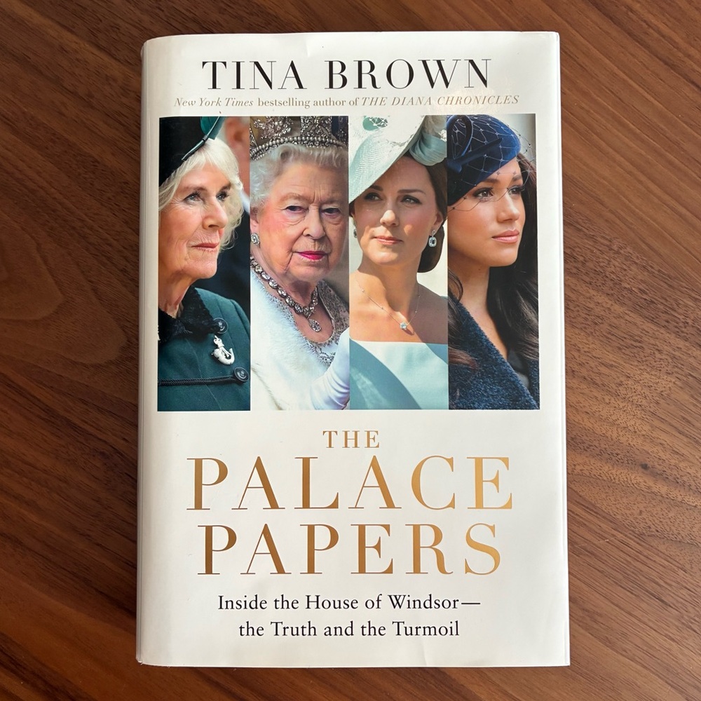 The Palace Papers by Tina Brown Hardcover Book Royal Family House of Windsor